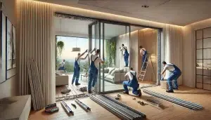 Are bifold doors hard to install